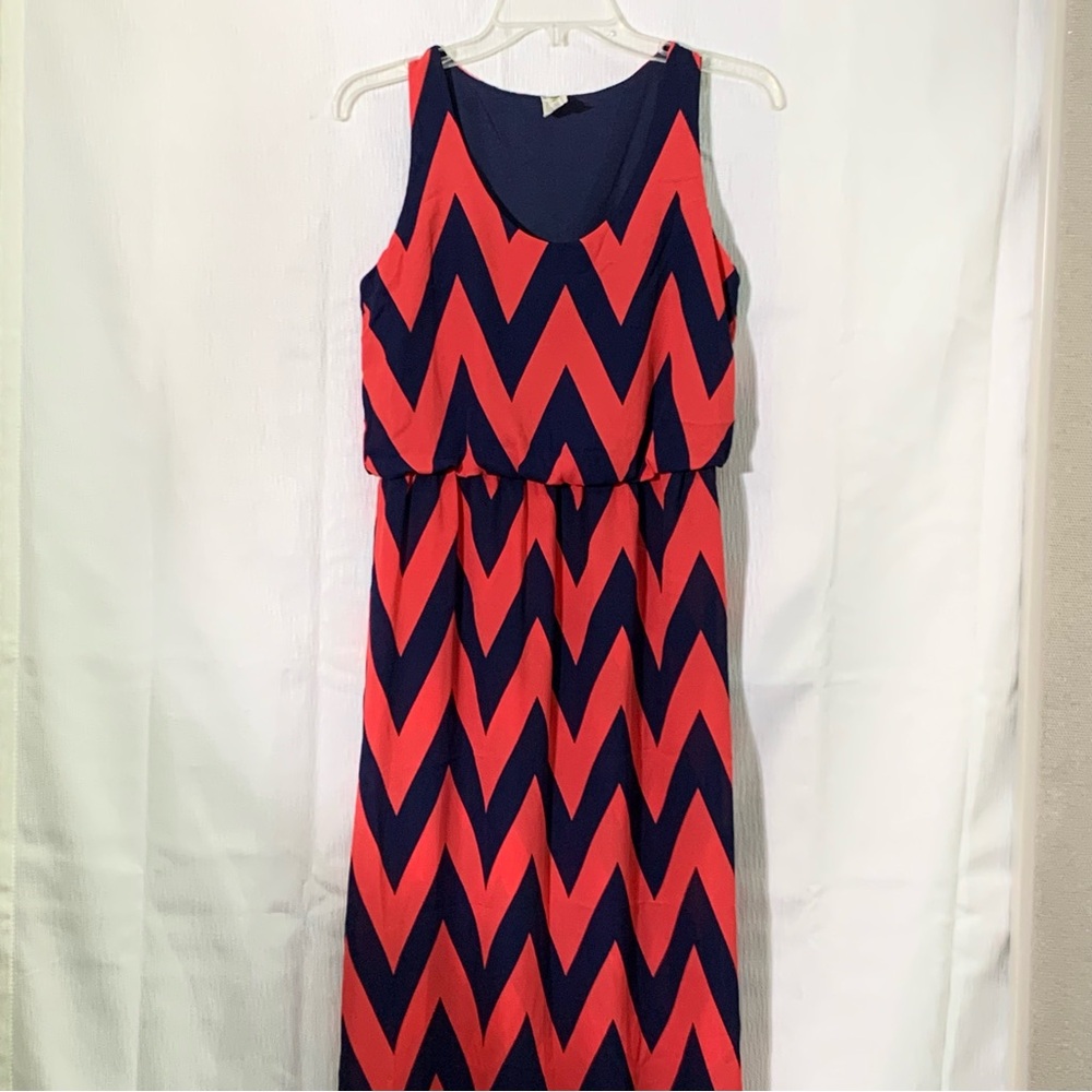 Espresso Maxi Navy Fabric with Pink Accent